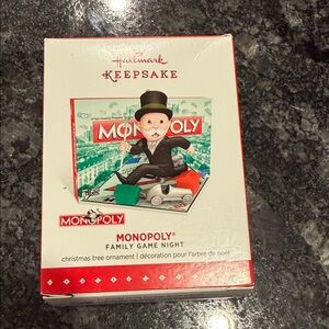 2015 Hallmark Keepsake Monopoly Ornament - 2nd in the series